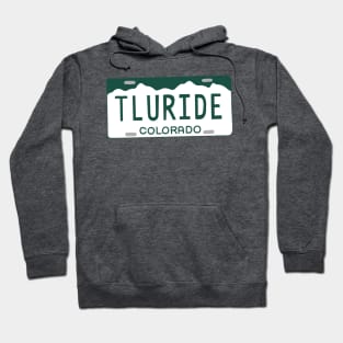 Telluride License Plate Hoodie